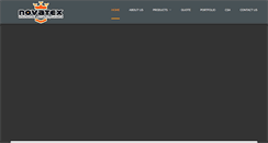 Desktop Screenshot of novatexgraphics.com